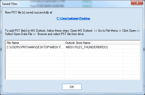 File is converted