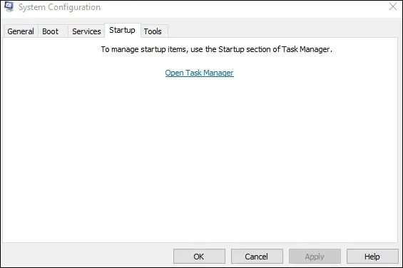 Open Task Manager
