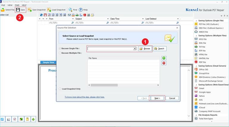 Kernel for Outlook PST Repair