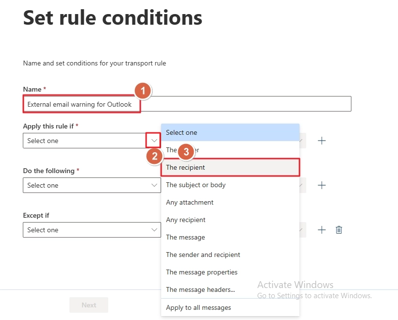 Give a name for the new rule