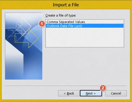 outlook data file