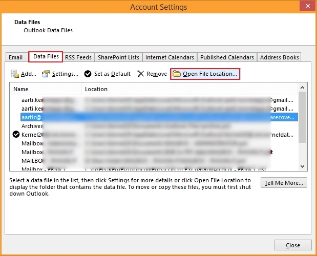 Click Open File Location