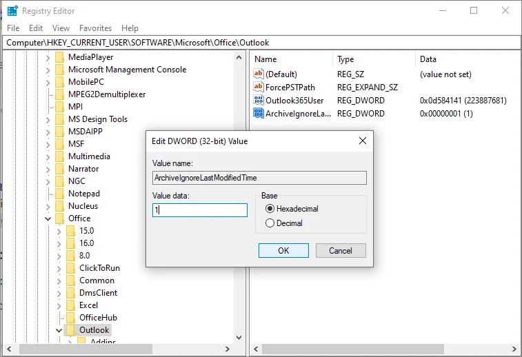 Close Registry Editor