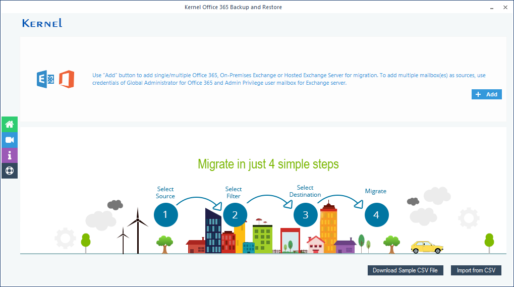 Add Office 365 account