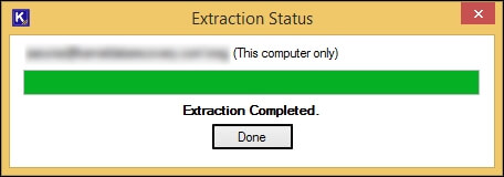 Extract attachment from msg file is completed