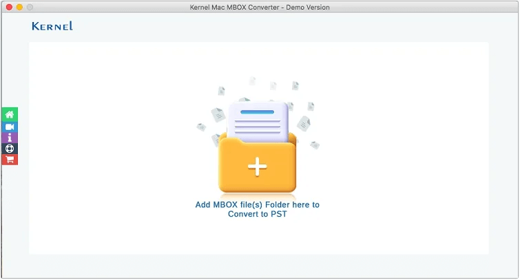 click on Add button to select mbox files