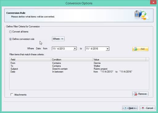 Date field option