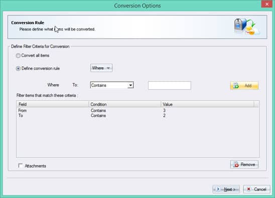 Set value in ‘To’ field