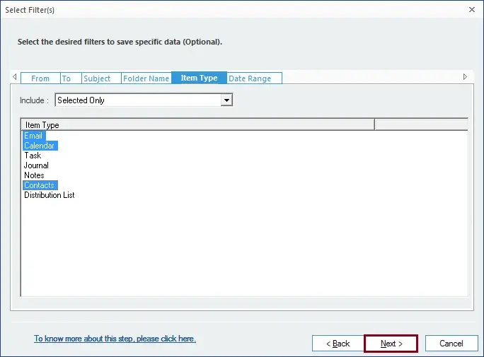 Save the required file