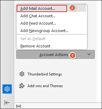 Add Mail Account