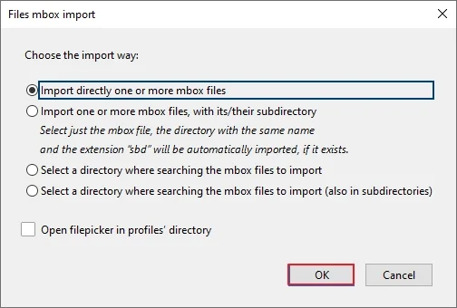 Thunderbird to Office 365 Migration process is completed