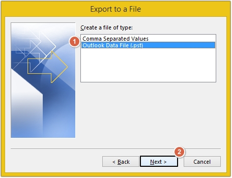 outlook data file