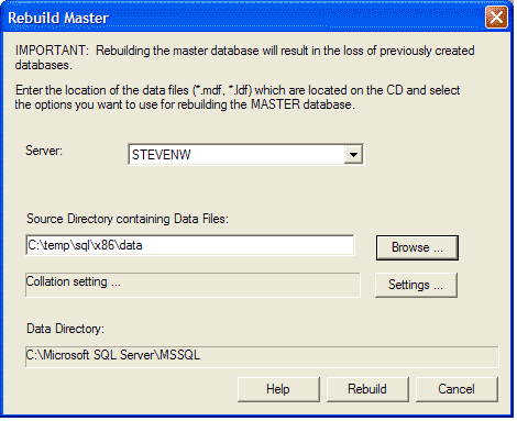 Corrupt database repair Corrupt database repair