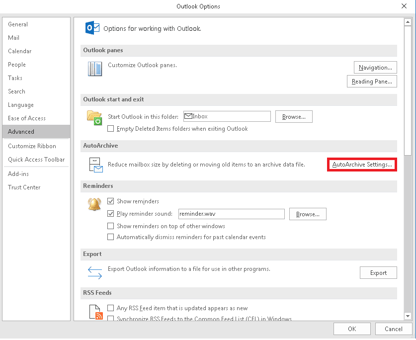 Fixing Outlook Error the Message Store has reached Maximum Size