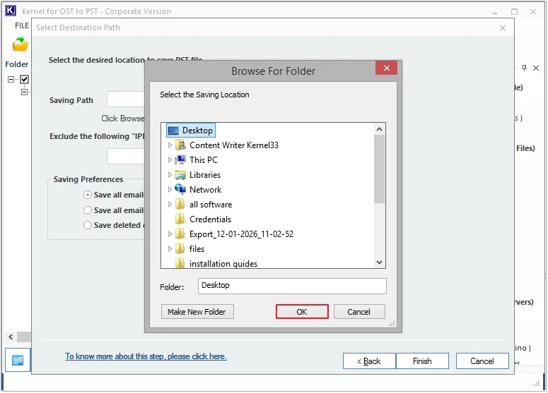 Saving OST data in MBOX email clients
