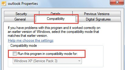 Compatibility mode