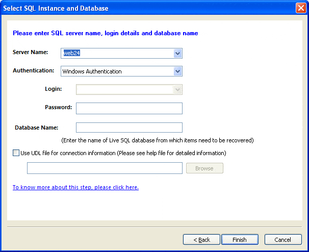 Connecting with the Server through proper authentication