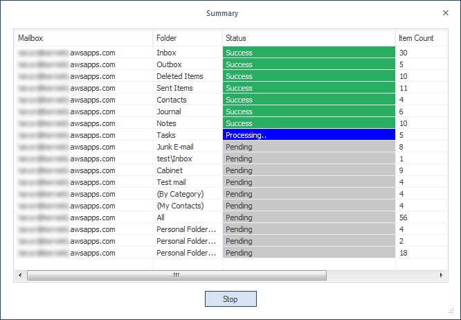 View the Migration Process