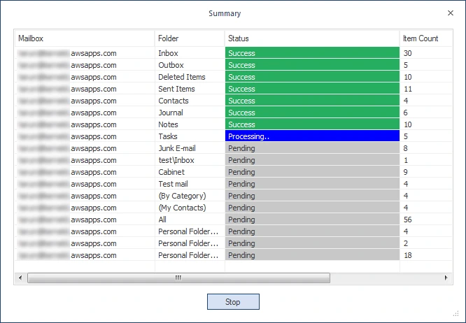 View the Migration Process