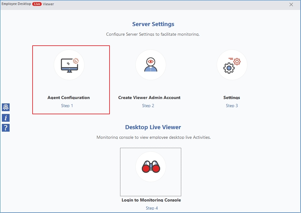 configure the agent on the computers