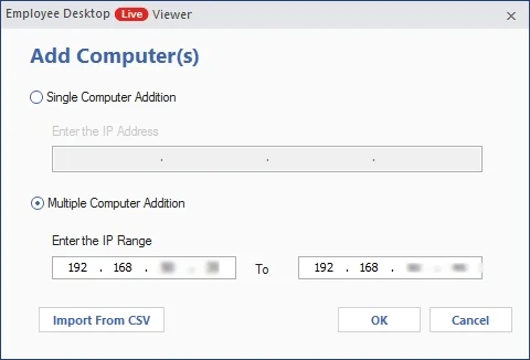 IP range for multiple computer