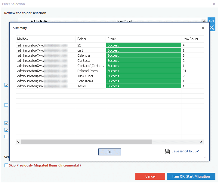 Save Report to CSV