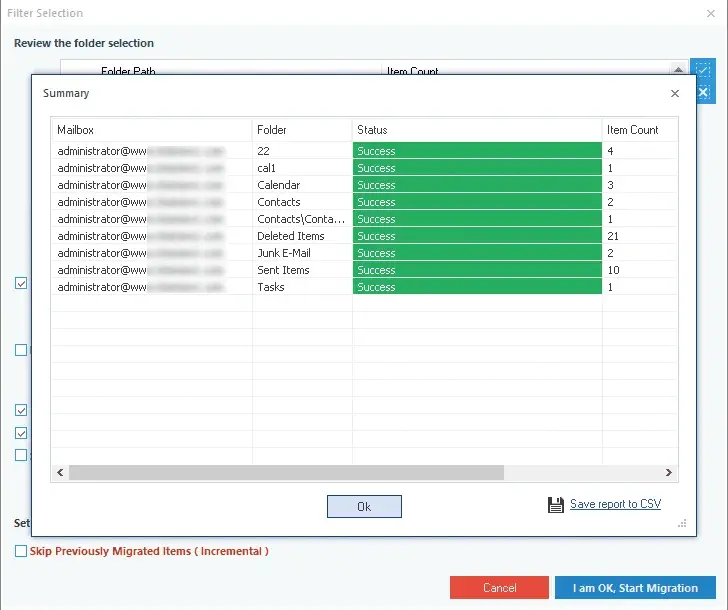 Save Report to CSV