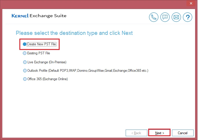 Choose among the first two options