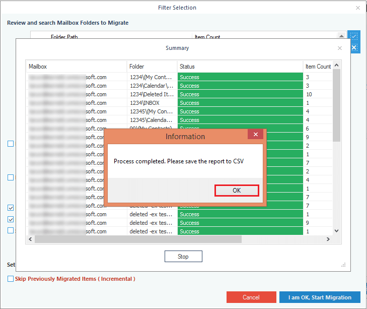 Save Report to CSV