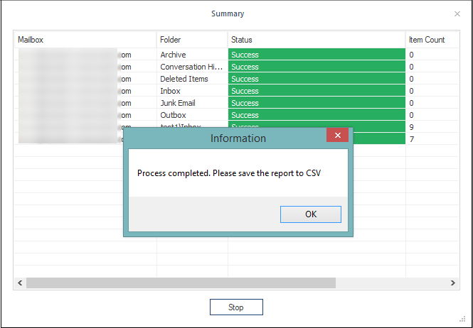 Save Report to CSV