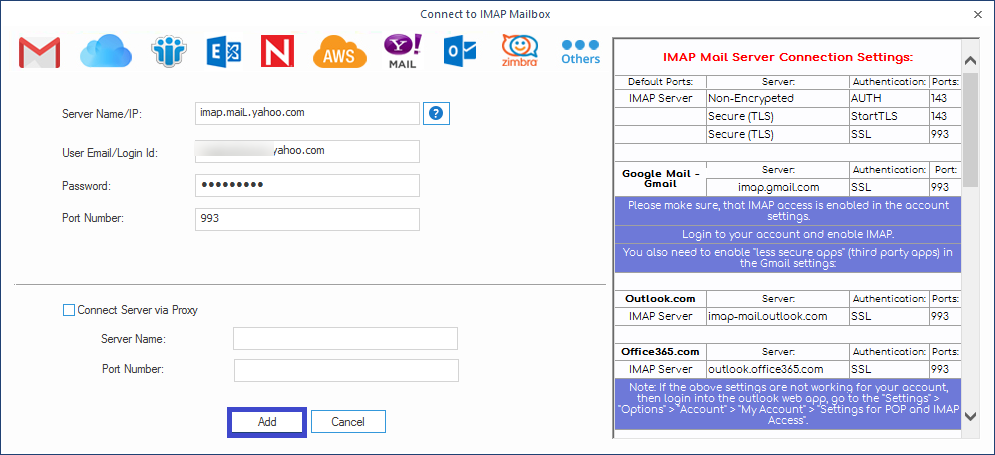 click the Set filter and Migrate option