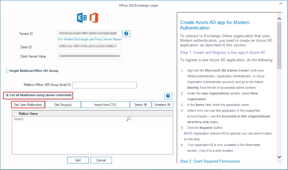 Click the Add button in Add Source section