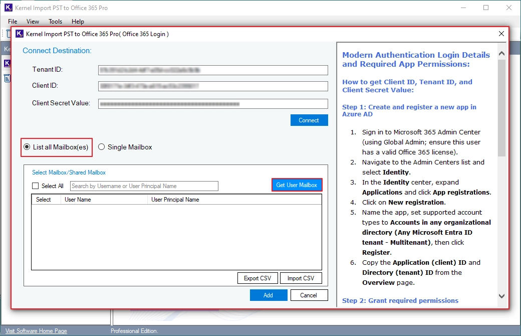 Click the Add button in Add Source section