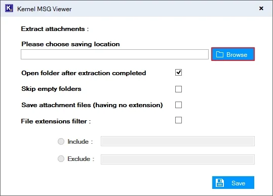 browser saving location