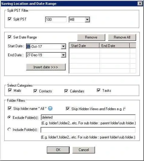 Perform the selective data migration