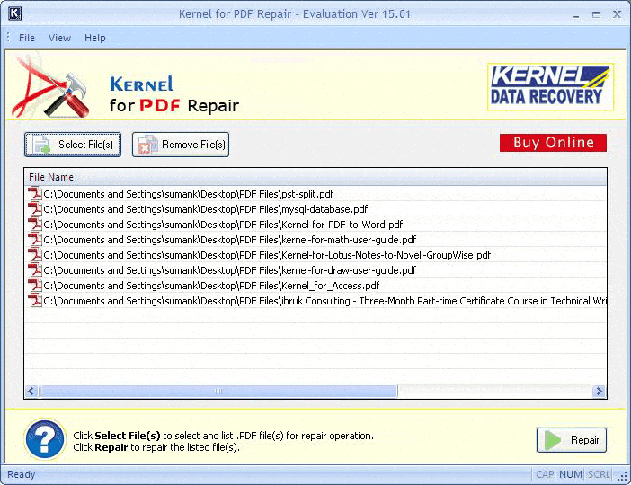 Selectie van PDF-bestanden