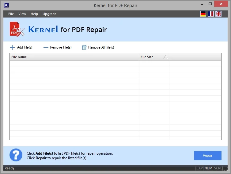 Kernel for PDF Repair tool