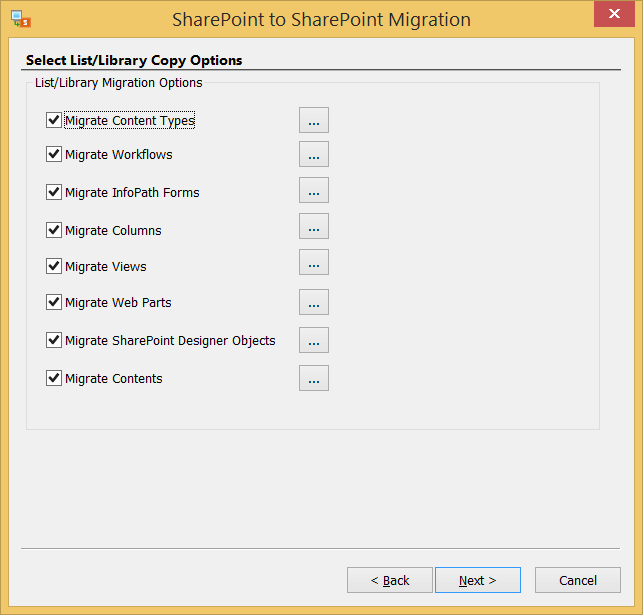 Select Source data