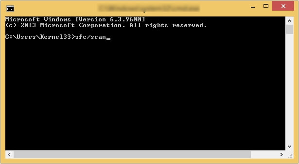 Run System File Checker