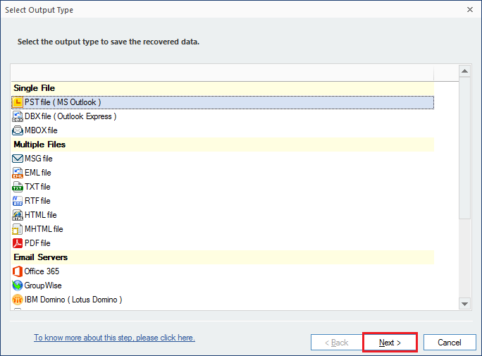 Select Folder or file(s)