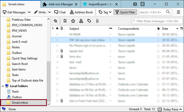 stellar mbox to pst converter gmail file