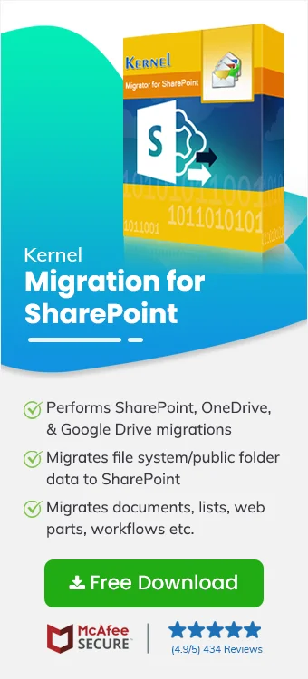 Kernel Migration for SharePoint