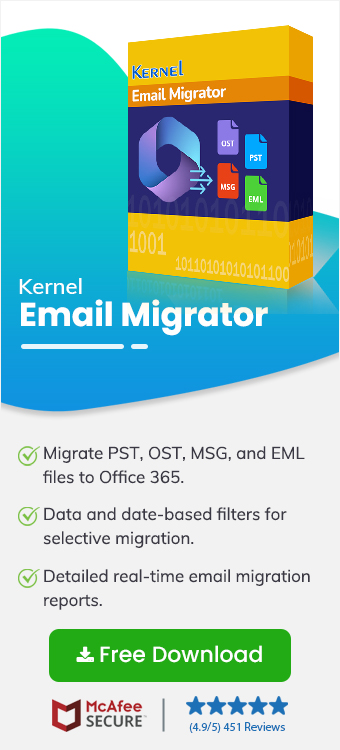 kernel email migrator