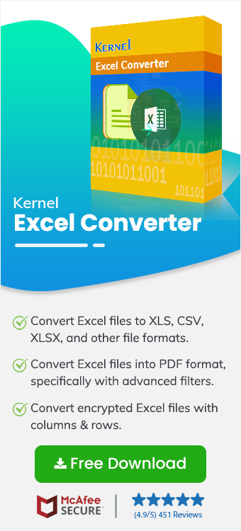 kernel excel converter
