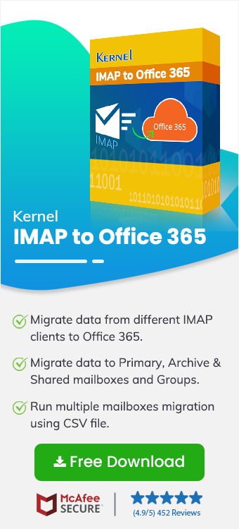 Kernel IMAP to Office 365
 