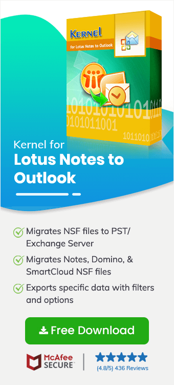  Kernel for Lotus Notes to Outlook.