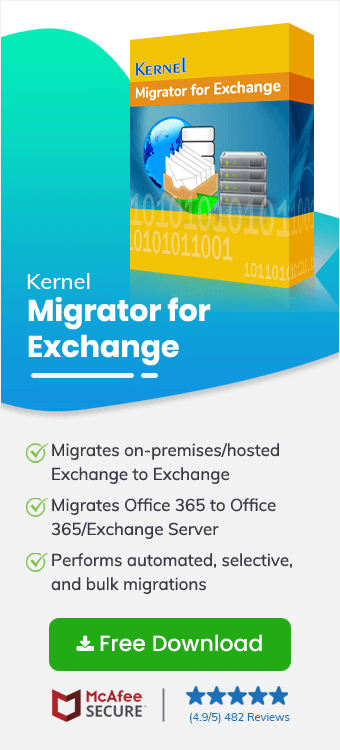Kernel Migration for Exchange