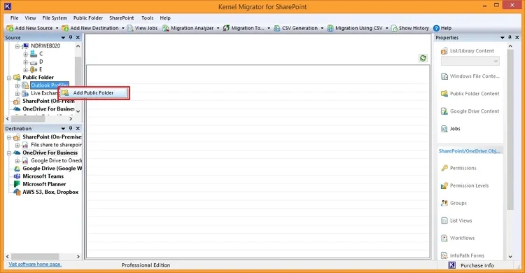 Add public folder