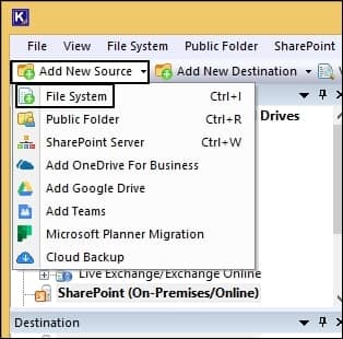 you can view the drives of the system 
