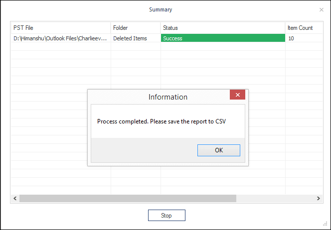 Migration process completed